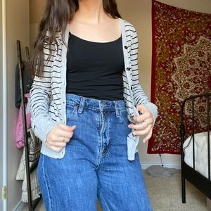 Striped Cardigan